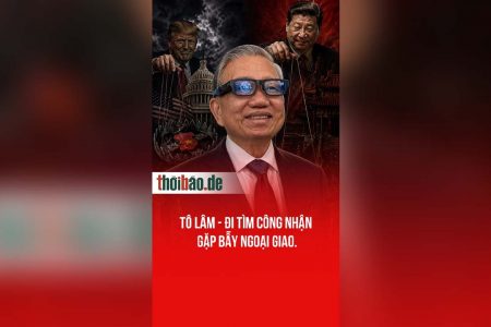 Tô Lâm – Đi tìm công nhận gặp bẫy ngoại giao.