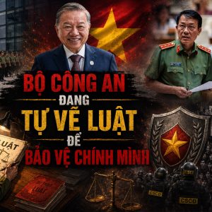 Bộ Công an đang tự vẽ luật để bảo vệ chính mình.