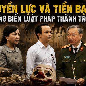 Quyền lực và tiền bạc đang biến luật pháp thành trò hề