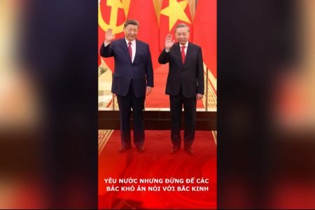 Yêu nước nhưng đừng để các bác khó ăn nói với Bắc Kinh.