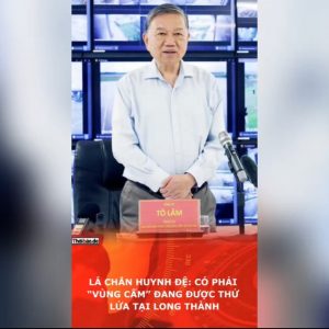 Lá chắn huynh đệ: Có phải “vùng cấm” đang được thử lửa tại Long Thành.