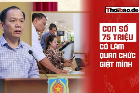 Con số 75 triệu có làm quan chức giật mình