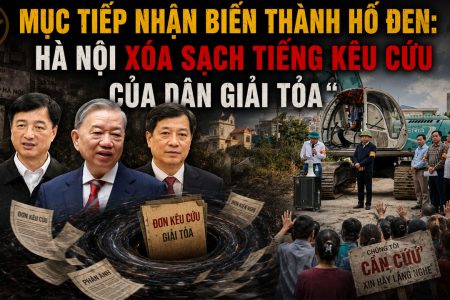 Mục tiếp nhận biến thành hố đen: Hà Nội xóa sạch tiếng kêu cứu của dân giải tỏa
