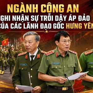 Ngành công an ghi nhận sự trỗi dậy áp đảo của các lãnh đạo gốc Hưng Yên