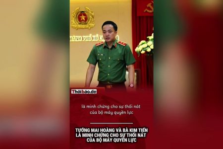 Tướng Mai Hoàng và bà Kim Tiến là minh chứng cho sự thối nát của bộ máy quyền lực