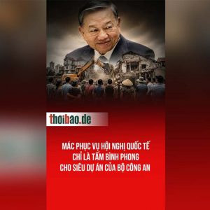 Mác phục vụ hội nghị quốc tế chỉ là tấm bình phong cho siêu dự án của Bộ Công an