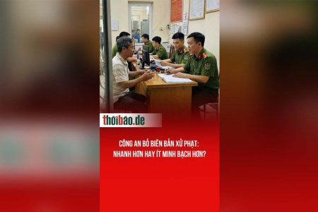 Công An bỏ biên bản xử phạt:N hanh hơn hay ít minh bạch hơn?