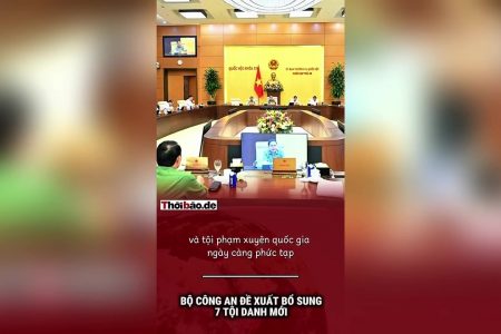 Bộ Công an đề xuất bổ sung 7 tội danh mới