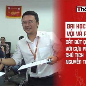 Đại học FPT vội vã phủi tay cắt đứt quan hệ với cựu phó chủ tịch Nguyễn Thành Nam