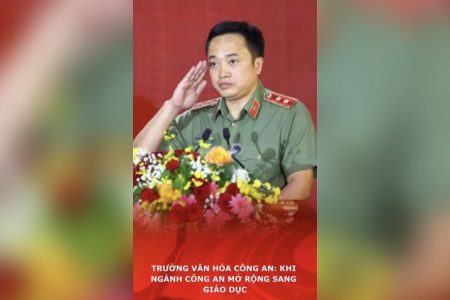 Trường Văn hóa Công an: Khi ngành công an mở rộng sang giáo dục