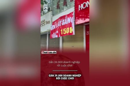 Gần 39.000 doanh nghiệp rời cuộc chơi