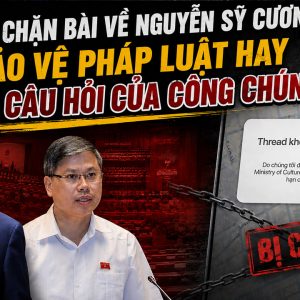 Threads bloquea publicaciones sobre Nguyễn Sỹ Cương: ¿Defensa de la ley o bloqueo de las preguntas de la ciudadanía?