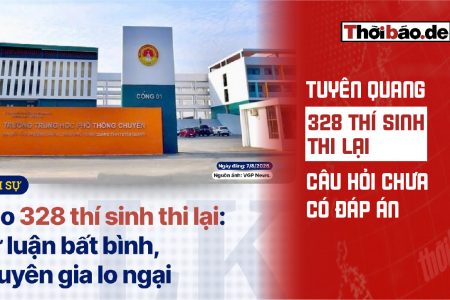 Tuyên Quang: 328 thí sinh thi lại, câu hỏi chưa có đáp án