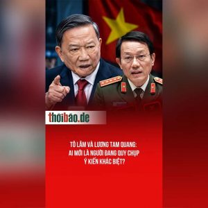 Tô Lâm và Lương Tam Quang: Ai mới là người đang quy chụp ý kiến khác biệt?