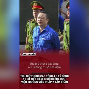 Thu giữ thùng các tông 4,5 tỷ đồng, 11 sổ tiết kiệm, 8 sổ đỏ của cựu Viện trưởng viện pháp y tâm thần