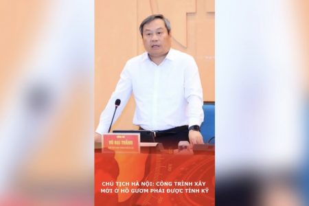 Chủ tịch Hà Nội: Công trình xây mới ở hồ gươm phải được tính kỹ