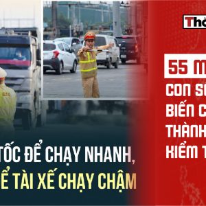 55 mét: Con số biến cao tốc thành bài kiểm tra
