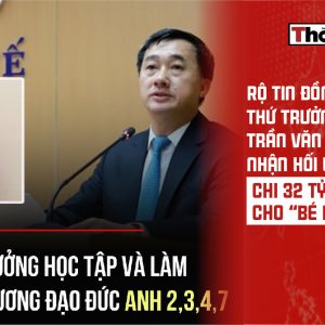 Rộ tin đồn thứ trưởng bộ y tế Trần Văn Thuấn nhận hối lộ 160 tỷ, chi 32 tỷ sửa nhà cho “bé ba”