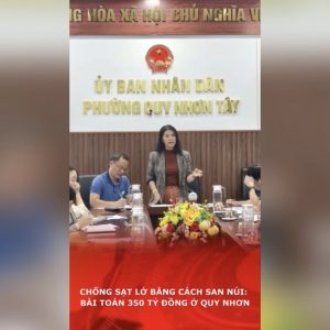 Chống sạt lở bằng cách san núi: Bài toán 350 tỷ đồng ở Quy Nhơn
