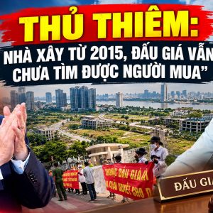 Thủ Thiêm: Nhà xây từ 2015, đấu giá vẫn chưa tìm được người mua