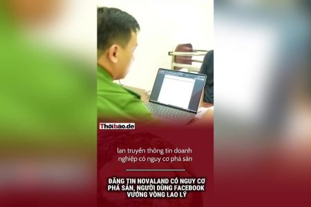 Đăng tin Novaland có nguy cơ phá sản, người dùng Facebook vướng vòng lao lý