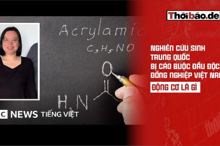 中國研究生被指控毒害越南同事：動機為何？